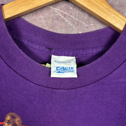 90s Purple Lakers Magic Shirt 3288