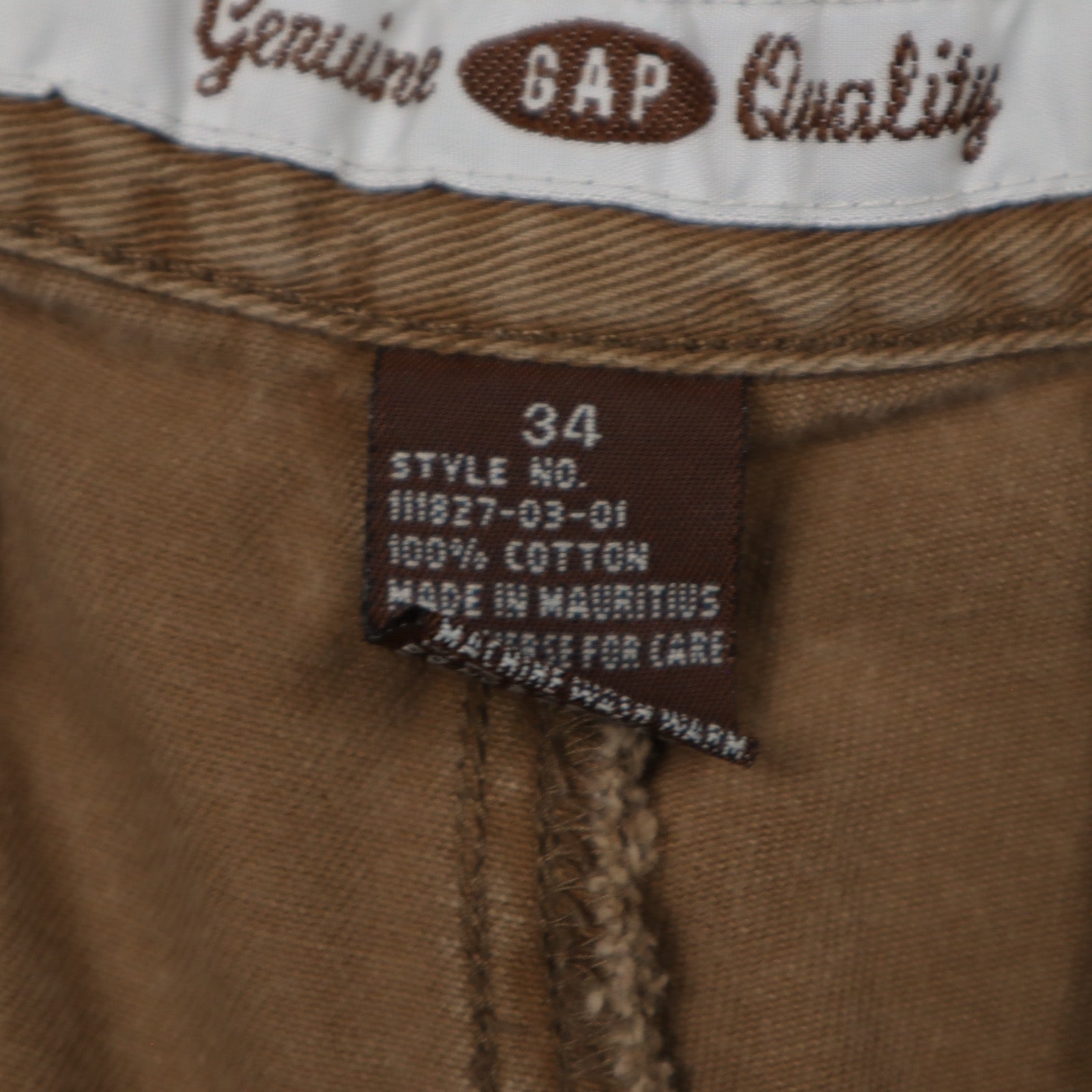 90s Tan Gap Pleated Chino Shorts 5179