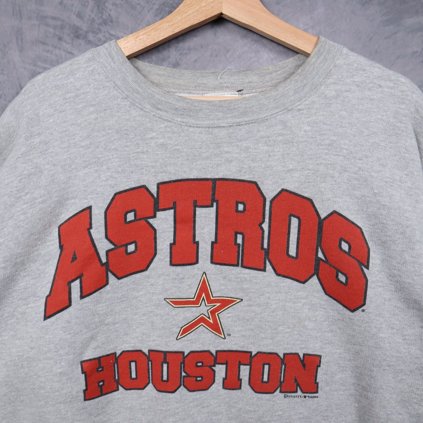 2004 Grey Houston Astros Crewneck 5152