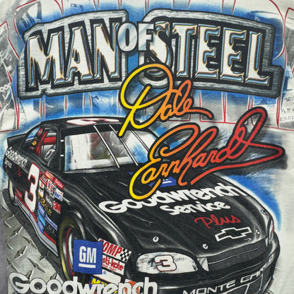 90s White Dale Earnhardt Shirt 3915