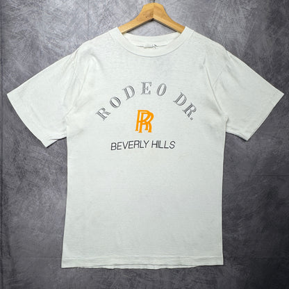 90s White Rolls Royce Beverly Hills Shirt 3927