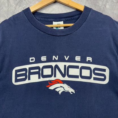 90s Blue Denver Broncos Shirt 4152