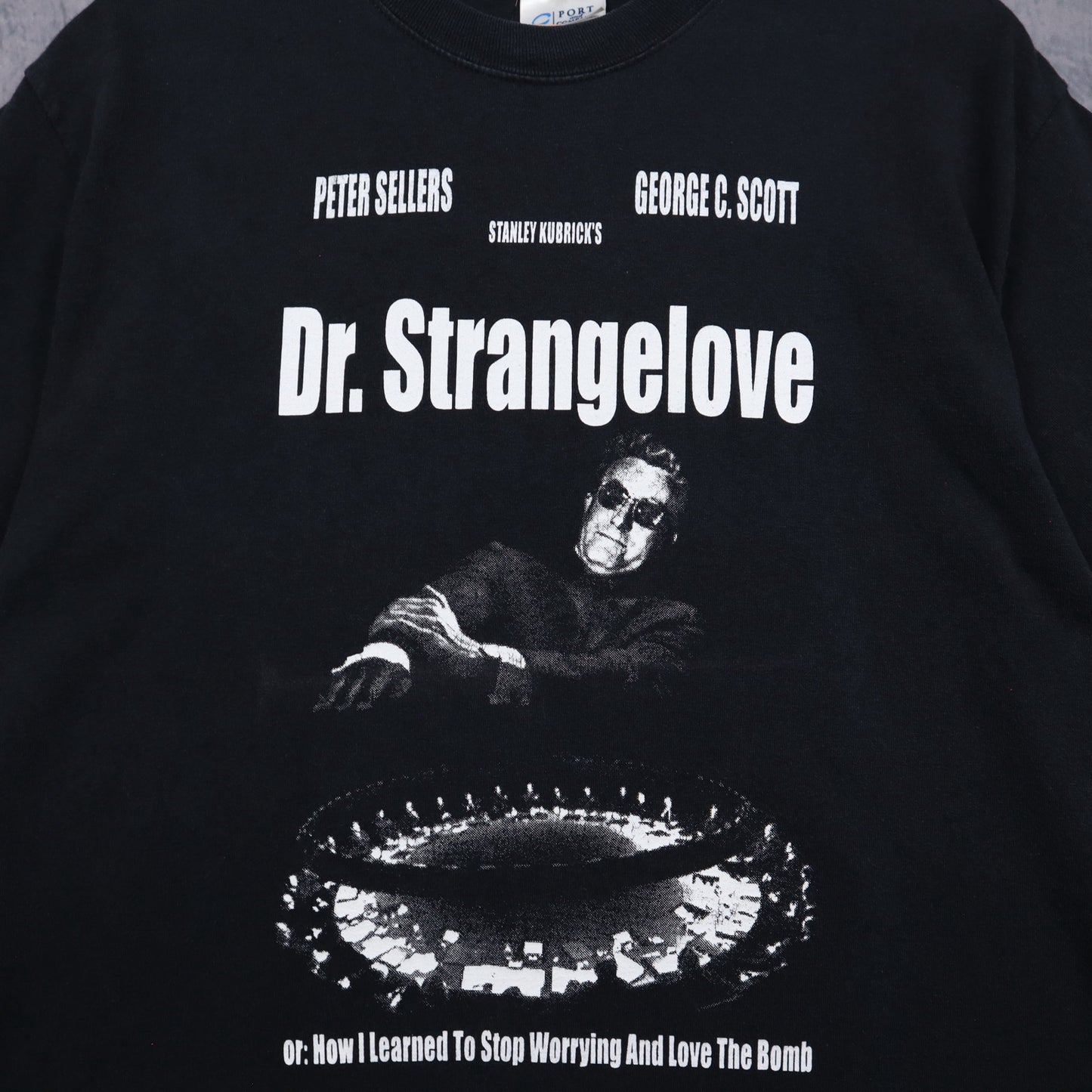 Y2K Black Dr. Strangelove Movie Shirt 5166