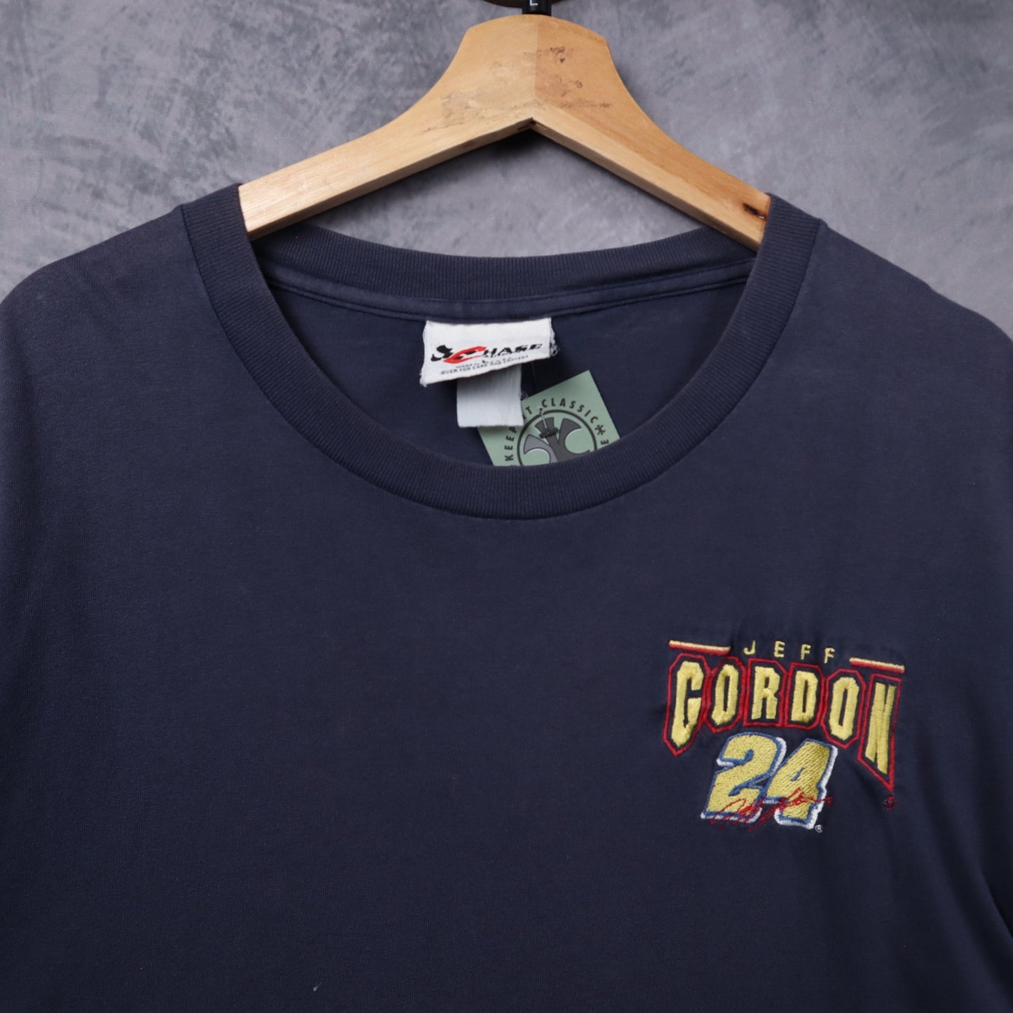 Early 2000s Navy Jeff Gordon 24 NASCAR Shirt 5412