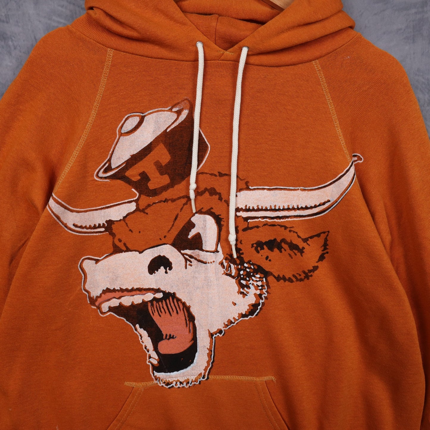 90s Orange Texas Longhorns Hoodie 5681