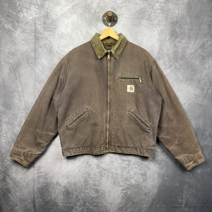 90s Plum Carhartt Detroit Jacket 4054
