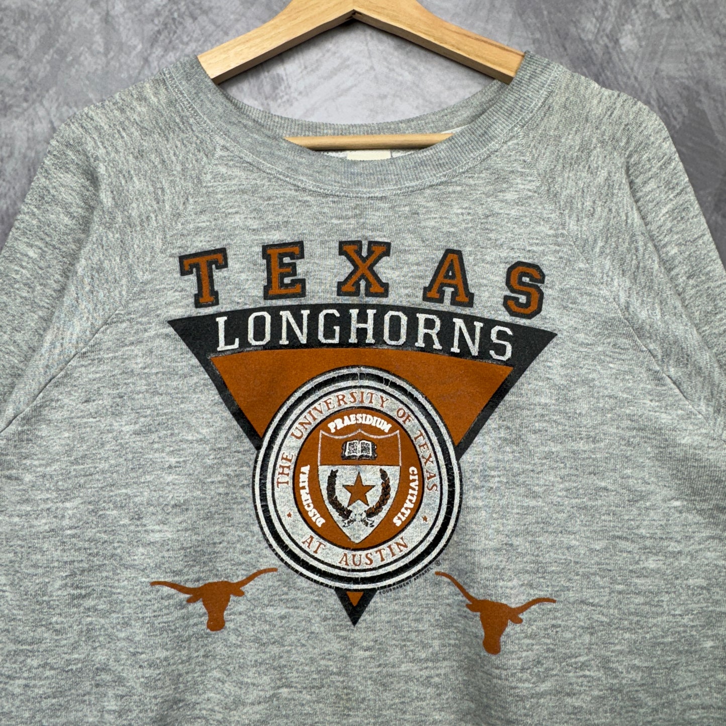 90s Grey Texas Longhorns Crewneck Sweatshirt 4366