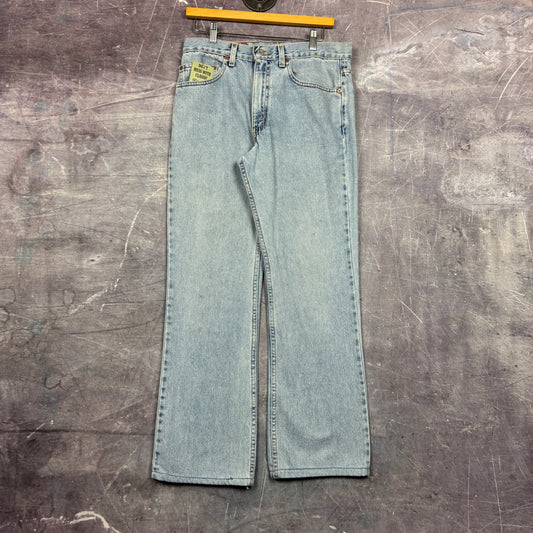 90s Light Wash Levi's 517 Denim Jeans 30x29 0762