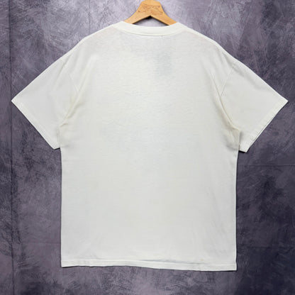 90s White Plymouth Barracuda Shirt 3888