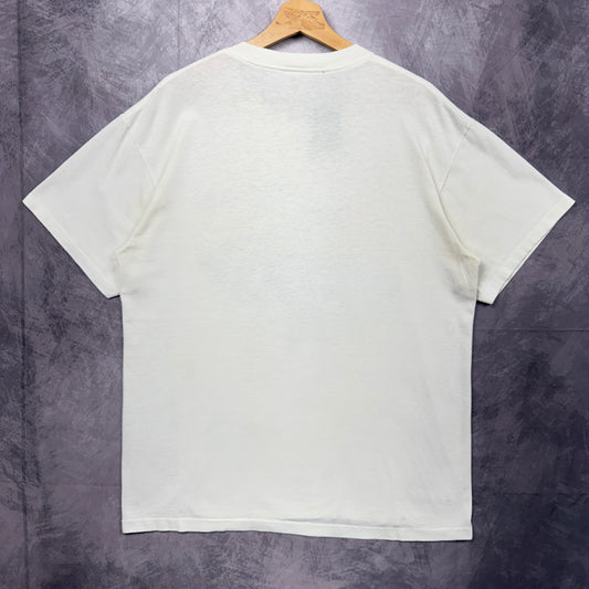 90s White Plymouth Barracuda Shirt 3888