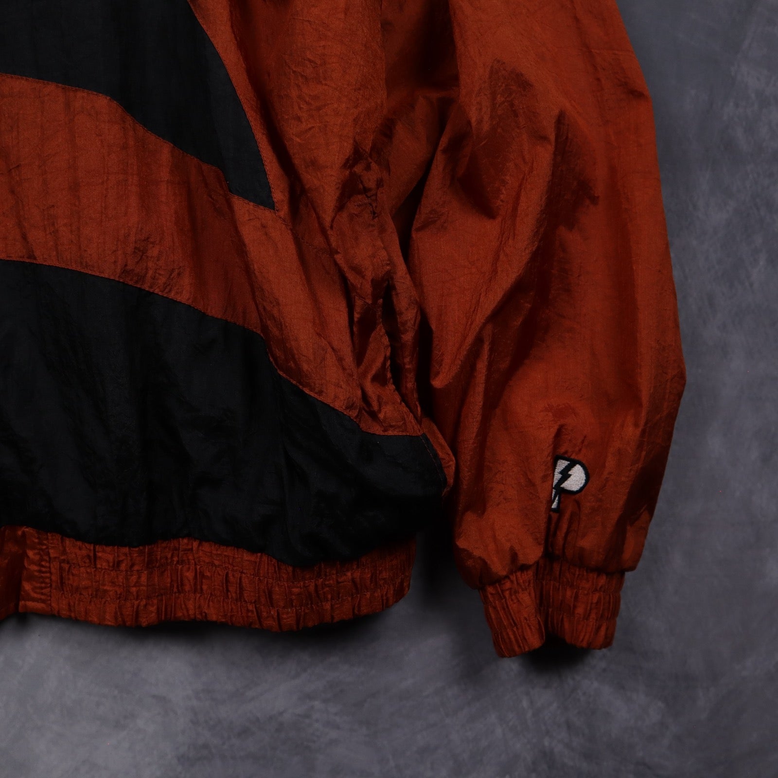 90s Burnt Orange Texas Longhorns Pro Player Windbreaker Jacket 5938