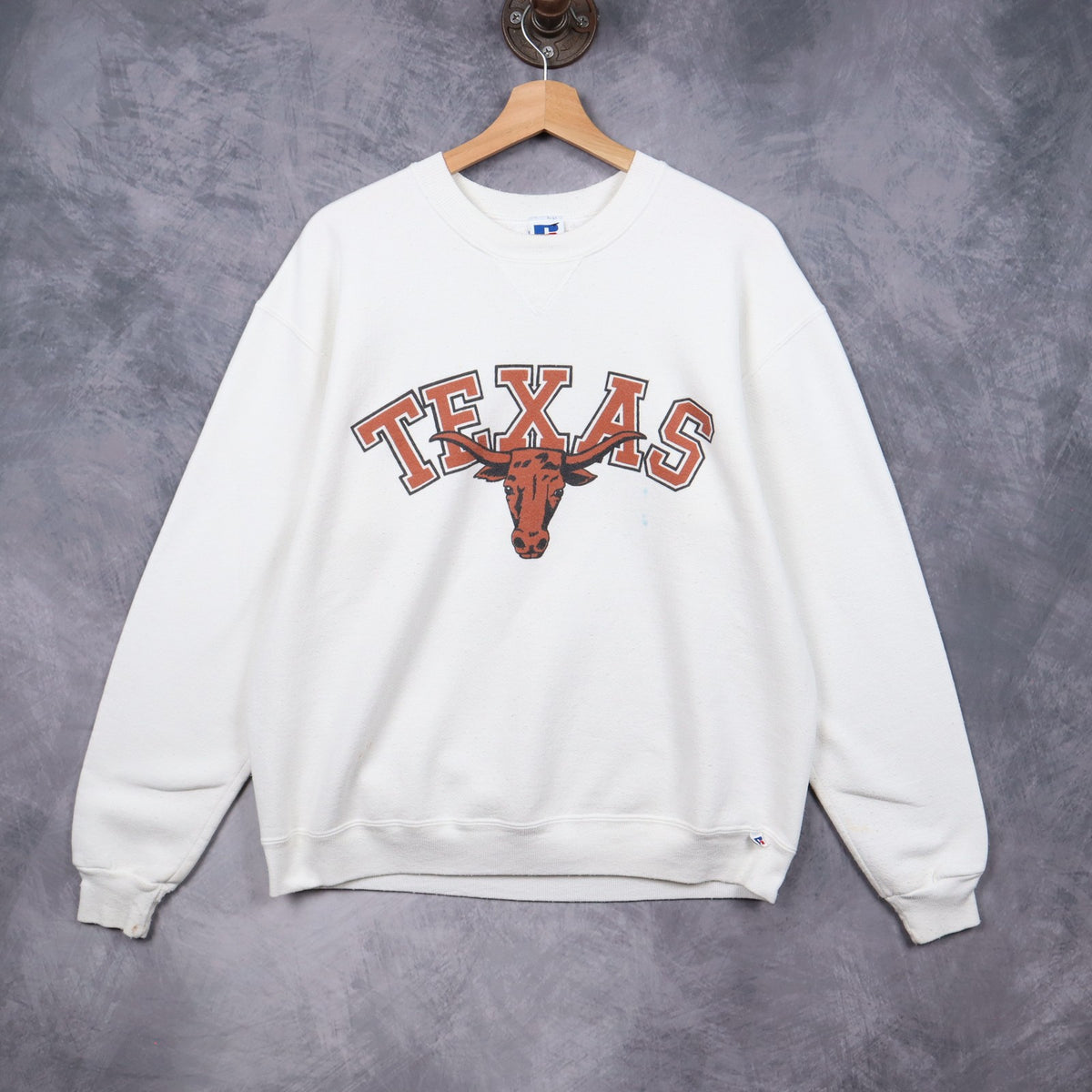 90s White Texas Longhorns Crewneck Sweatshirt 5724
