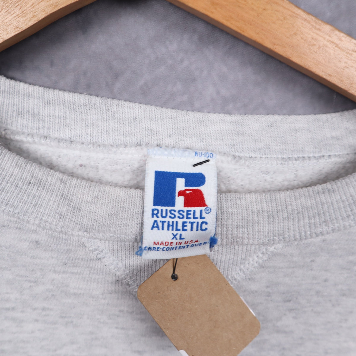 90s Grey University of Texas Longhorns Russell Athletic Crewneck Sweatshirt 5832