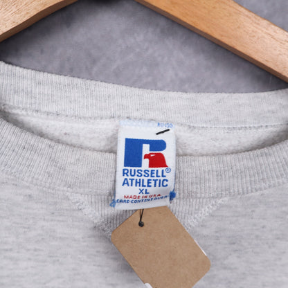 90s Grey University of Texas Longhorns Russell Athletic Crewneck Sweatshirt 5832