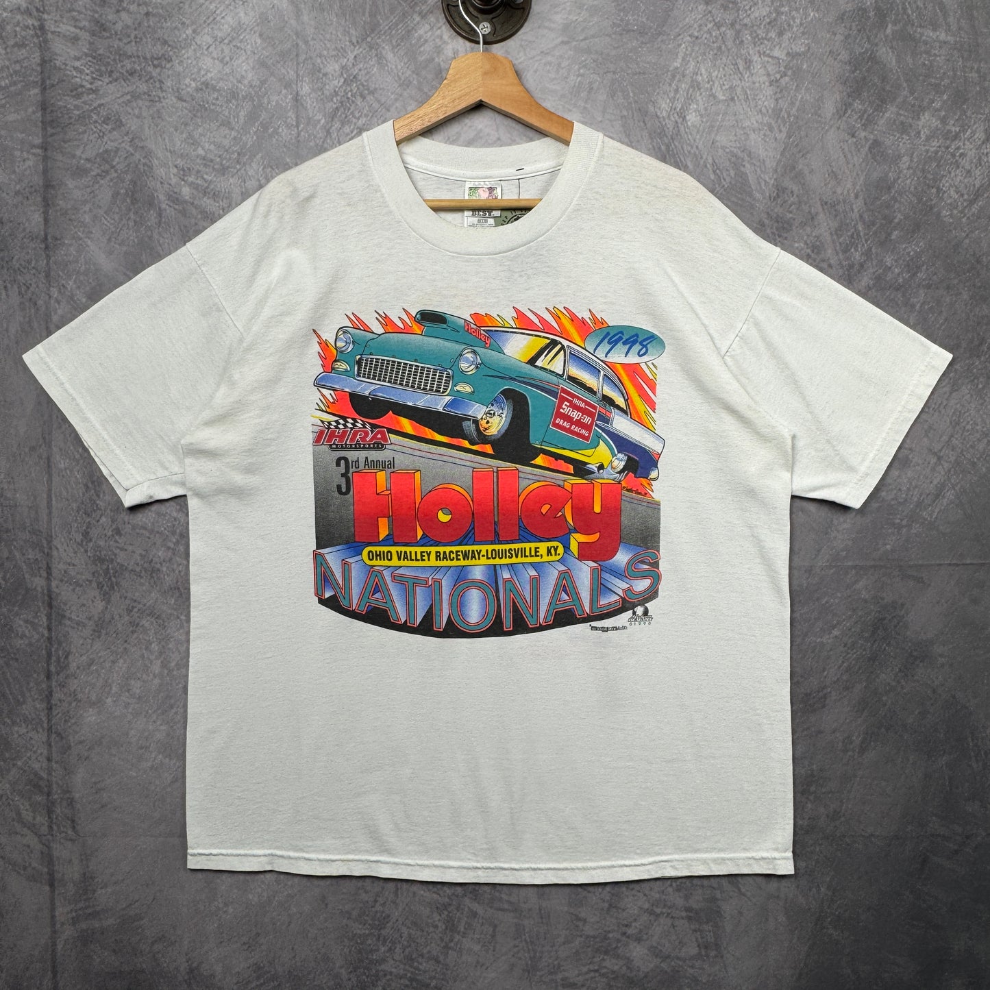 90s White Holley Nationals Shirt 3944