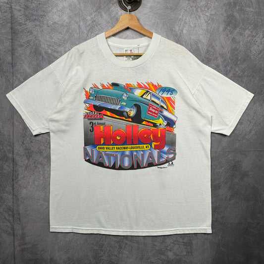 90s White Holley Nationals Shirt 3944