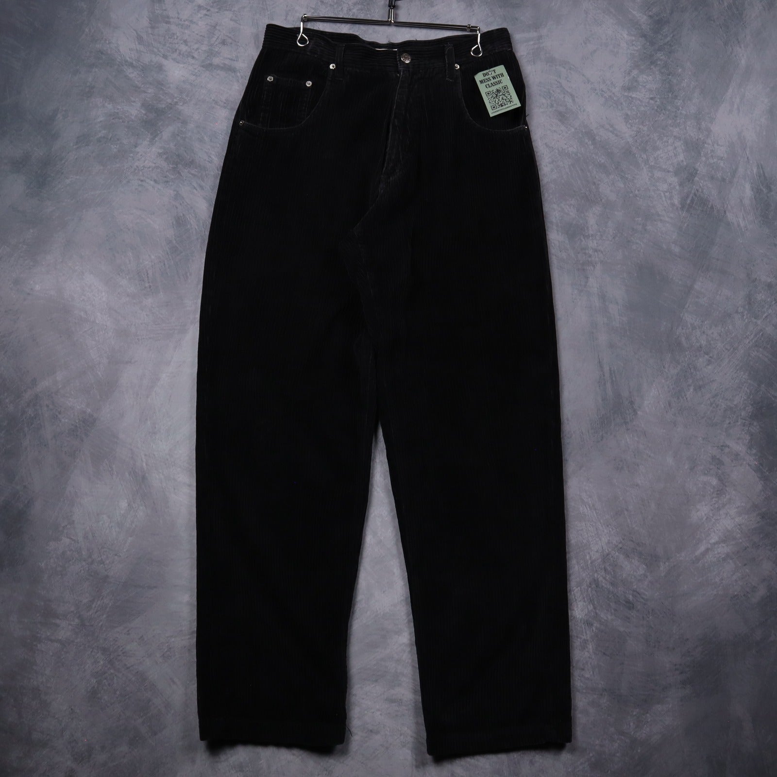 90s Black Canyon River Blues Loose Corduroy Pants 5272