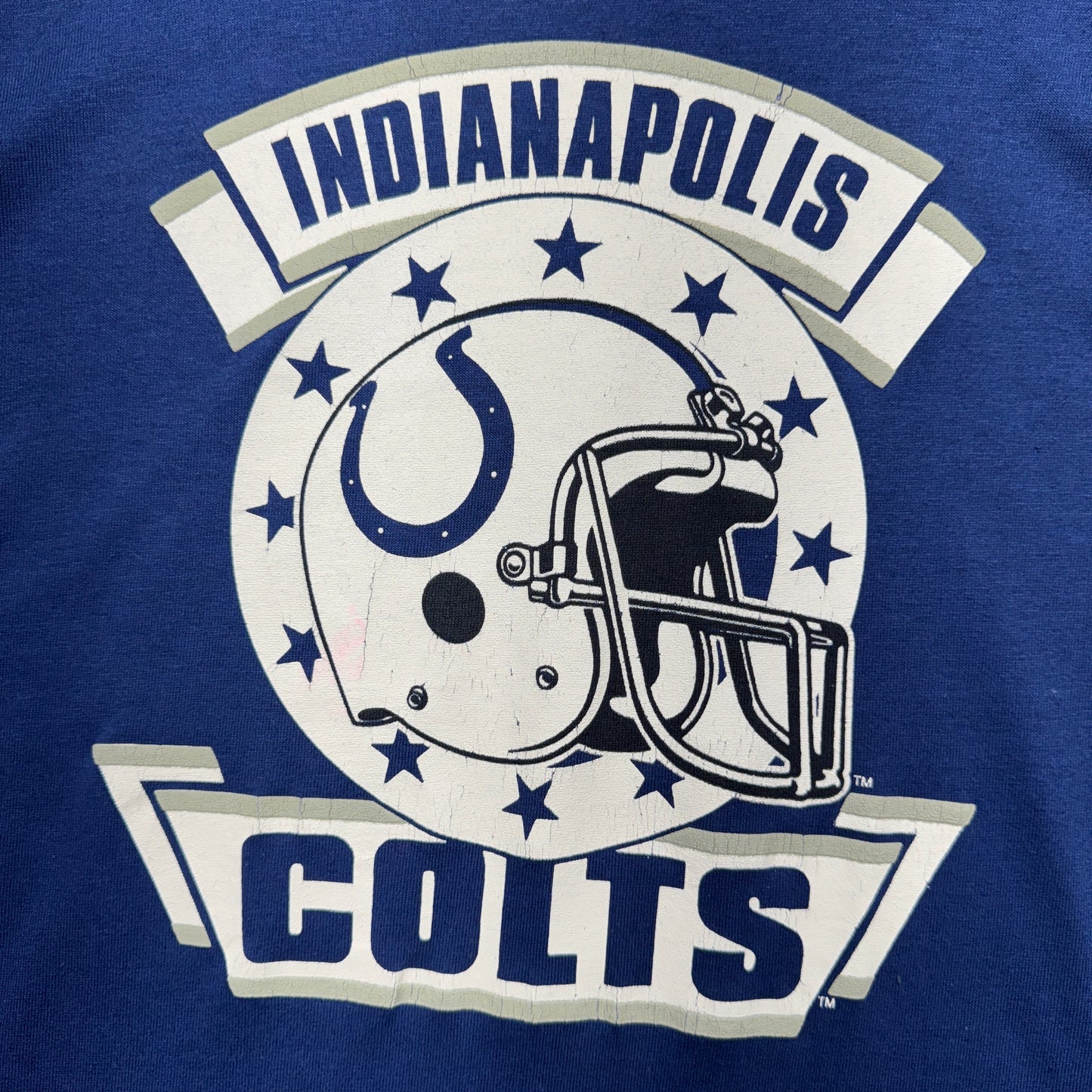 80s Blue Indianapolis Colts Shirt 4247
