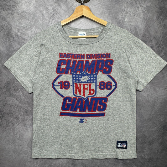 1986 Grey New York Giants Shirt 4196