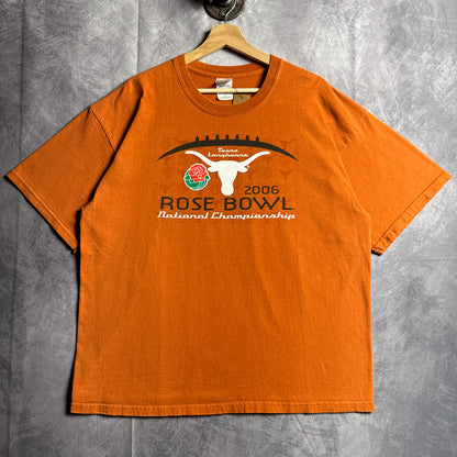 2006 Orange Texas Longhorns Rose Bowl Shirt 4481