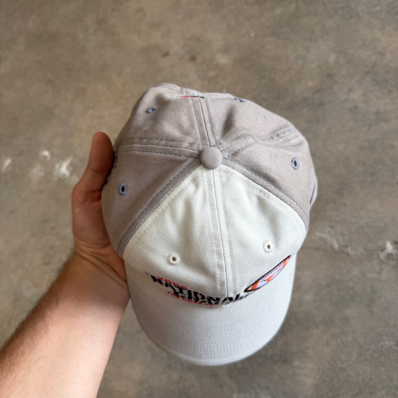 2006 Tan Brown Texas Longhorns National Champions Rose Bowl Hat 5804
