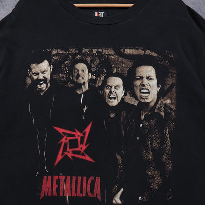 1997 Black Metallica On The Load Again Tour Shirt 4971