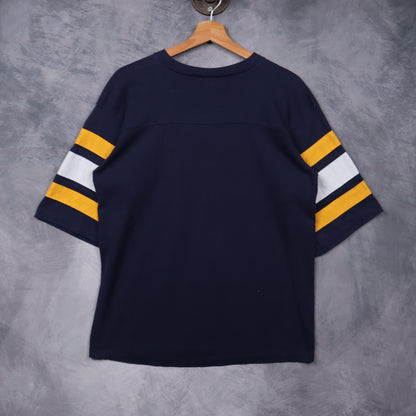 90s Navy Blue San Diego Chargers Jersey Shirt 6597