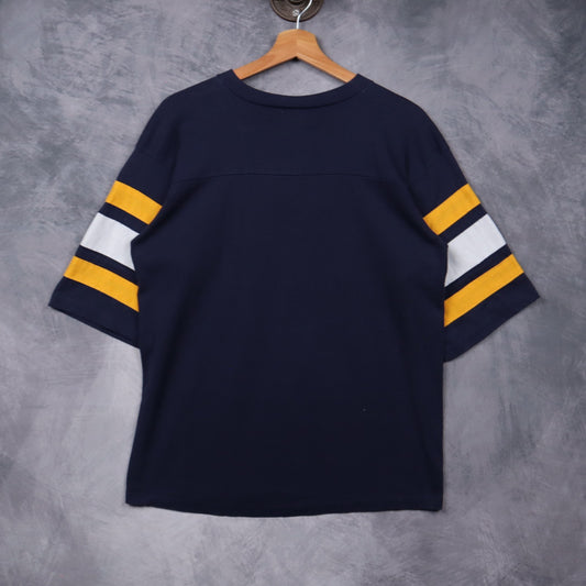 90s Navy Blue San Diego Chargers Jersey Shirt 6597