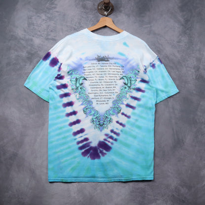 2000 Blue Tie Dye CSNY Tour Shirt 5447