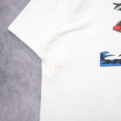 90s White Dr. Seuss One Fish Two Fish Shirt 4661