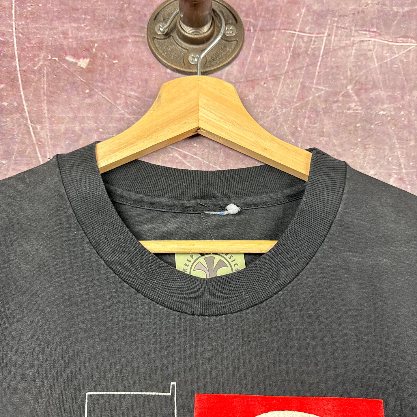 90s Black I Dare U 2 Be Drug Free Shirt 3606