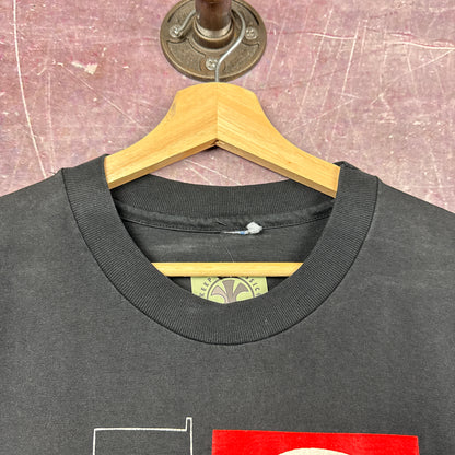 90s Black I Dare U 2 Be Drug Free Shirt 3606