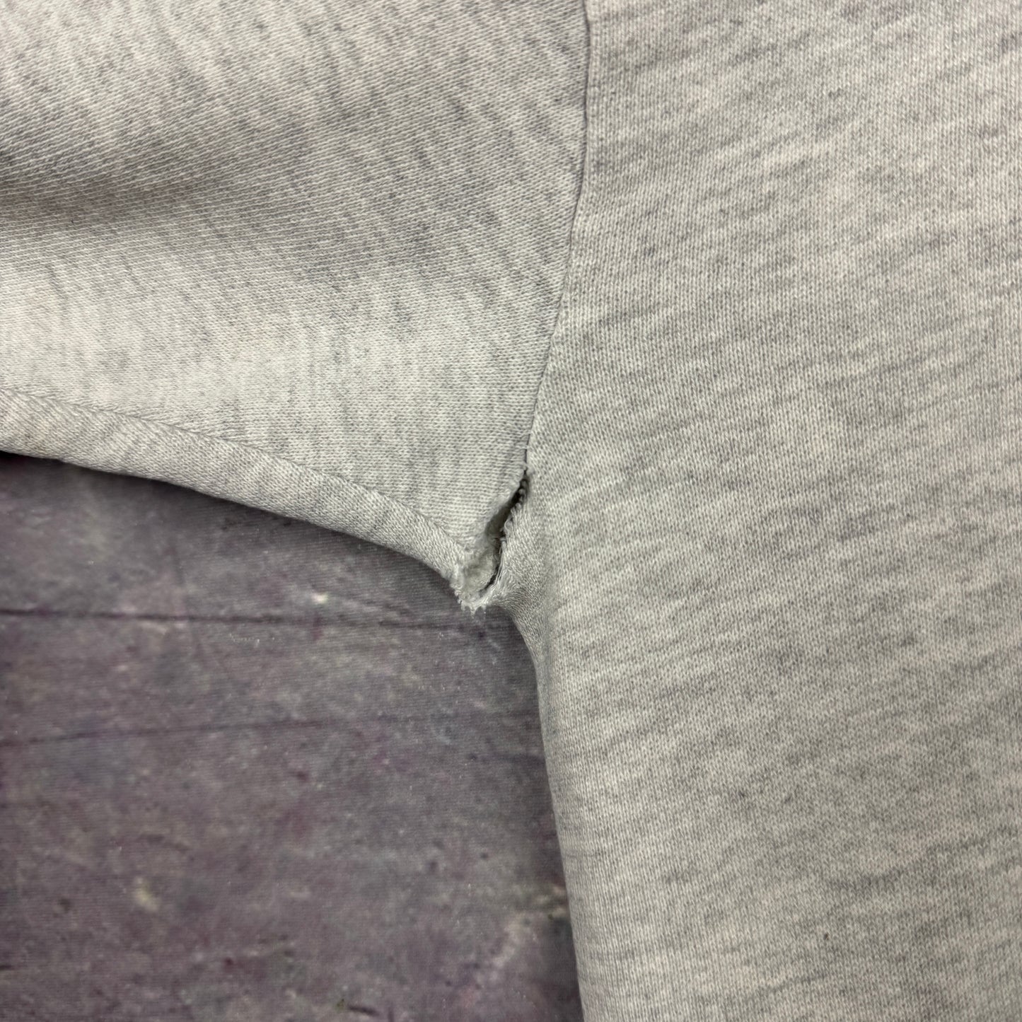 90s Light Gray Element Skateboards Wind Water Fire Earth Graphic Hoodie L 1770