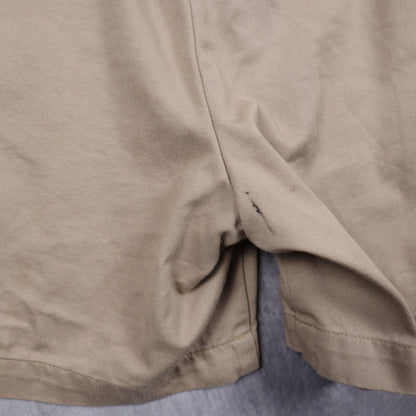 90s Khaki Polo Ralph Lauren Andrew Pleated Chino Shorts 5177