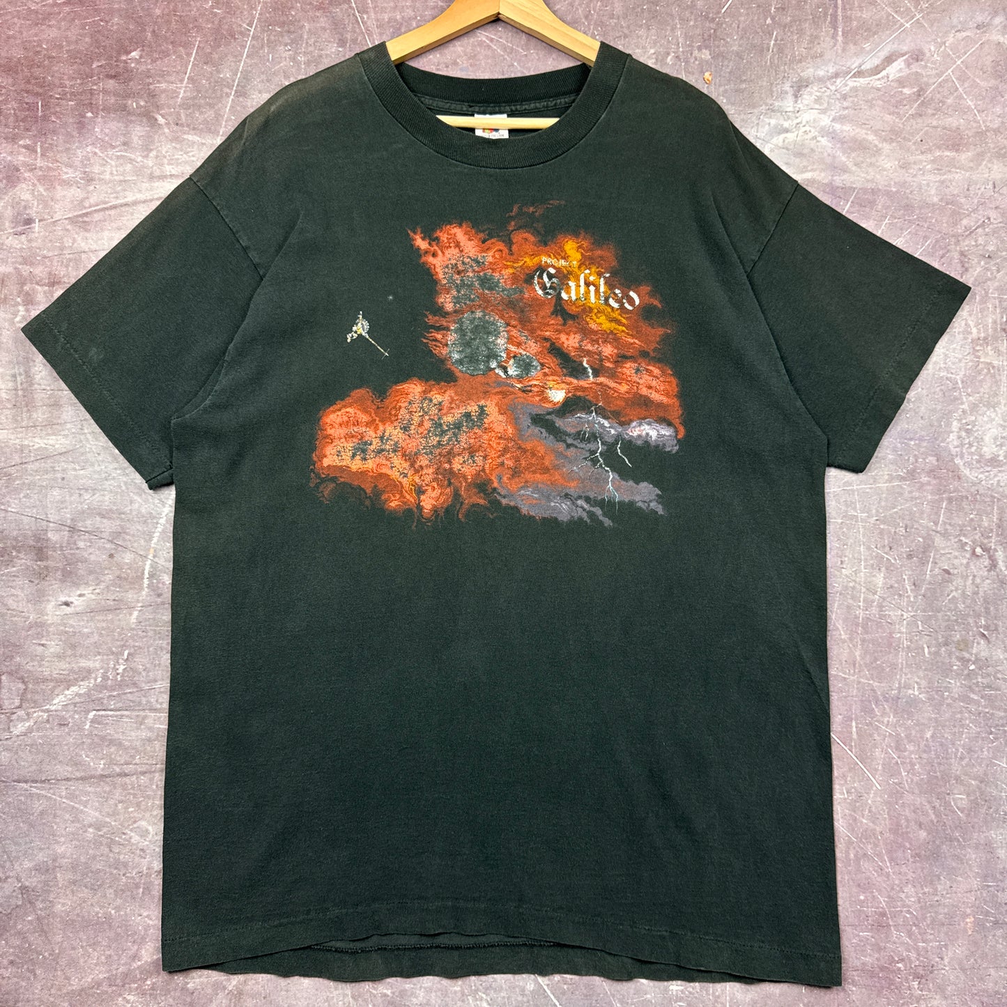 90s Black Galileo Shirt 3652