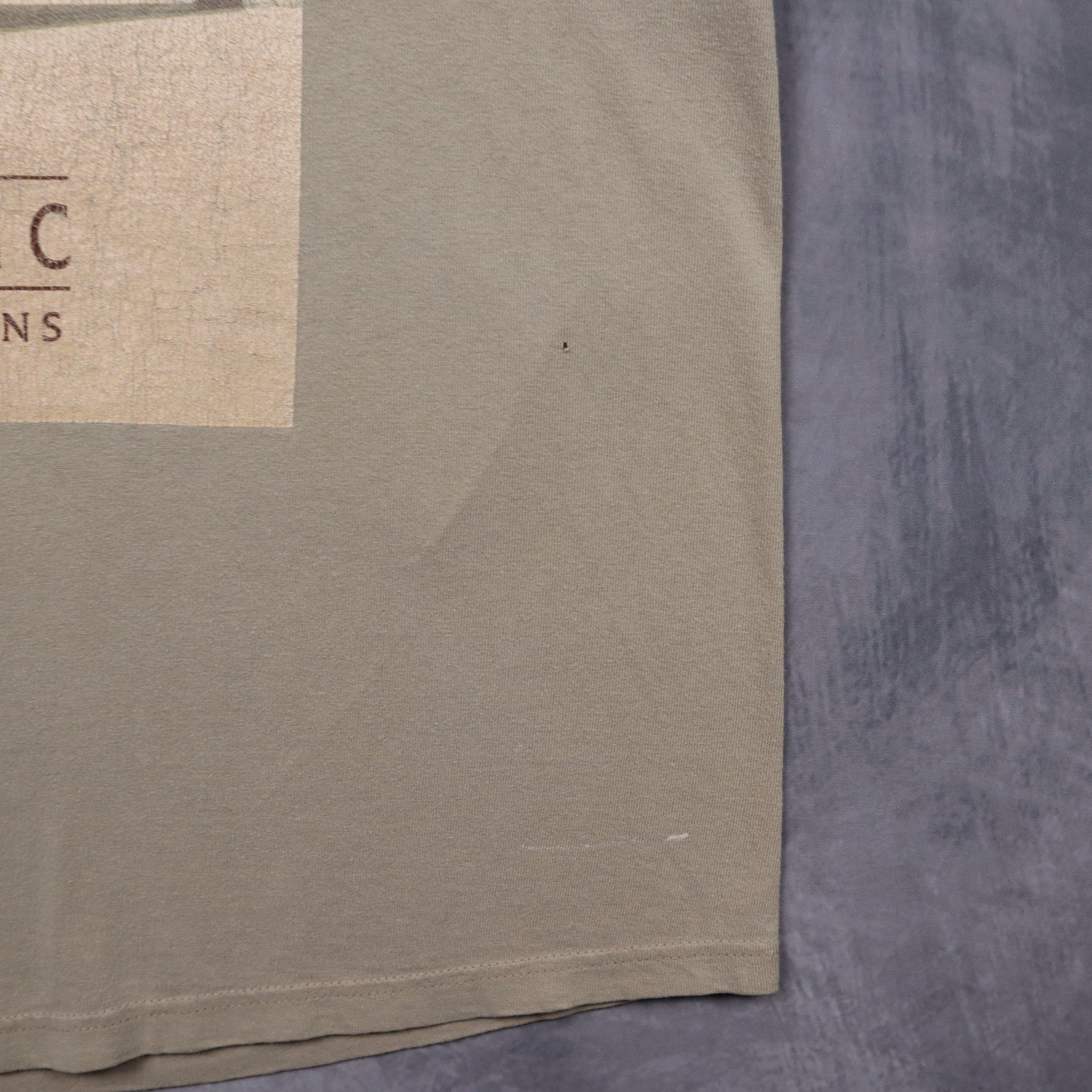 Late 90s Tan Weird Al Yankovic The Saga Begins Galactic Tour Shirt 5452