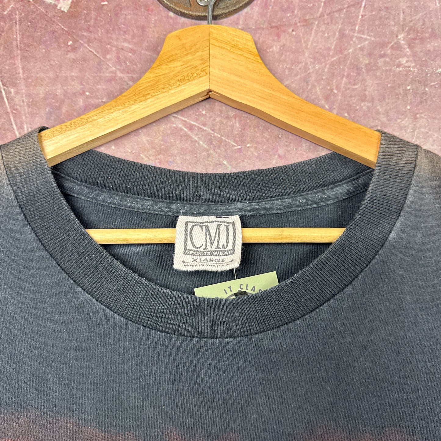 90s Black Horse Saddle Tee 3818