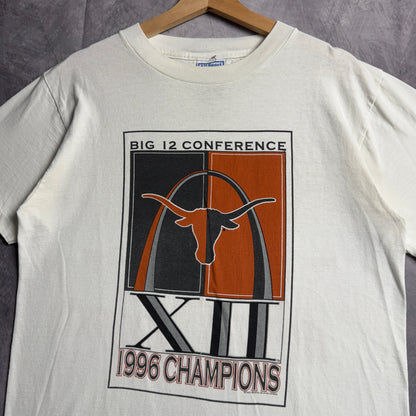1996 White Texas Longhorns Big 12 Conference Champions Shirt 4603