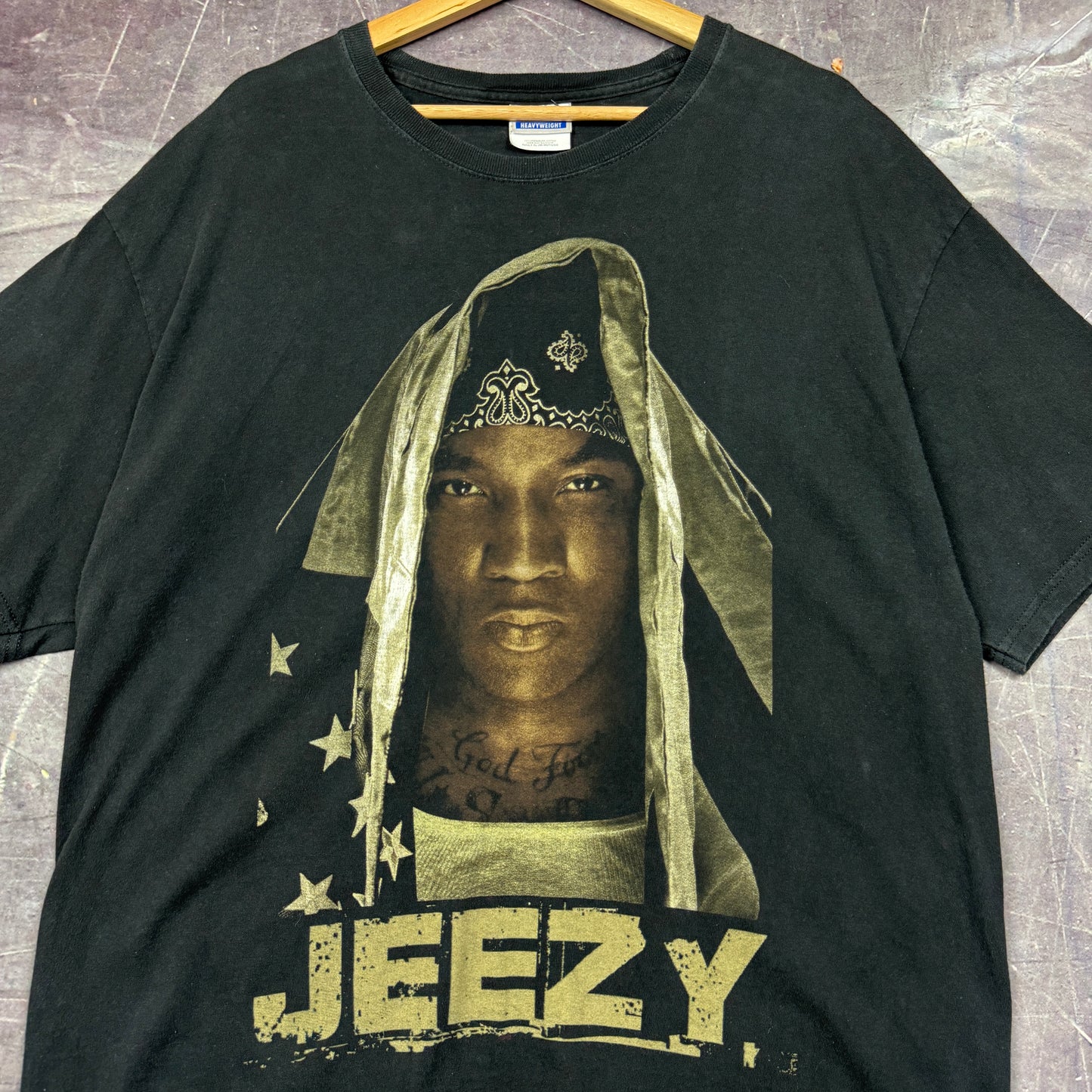 20008 Black Jeezy The Reccession Album Promo Graphic Rap Shirt L 0904