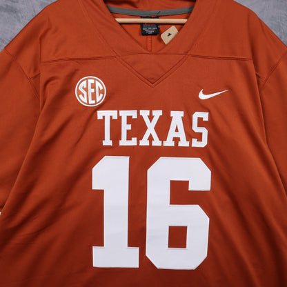 2024 Orange Texas Longhorns Manning #16 Nike Football Jersey 5735