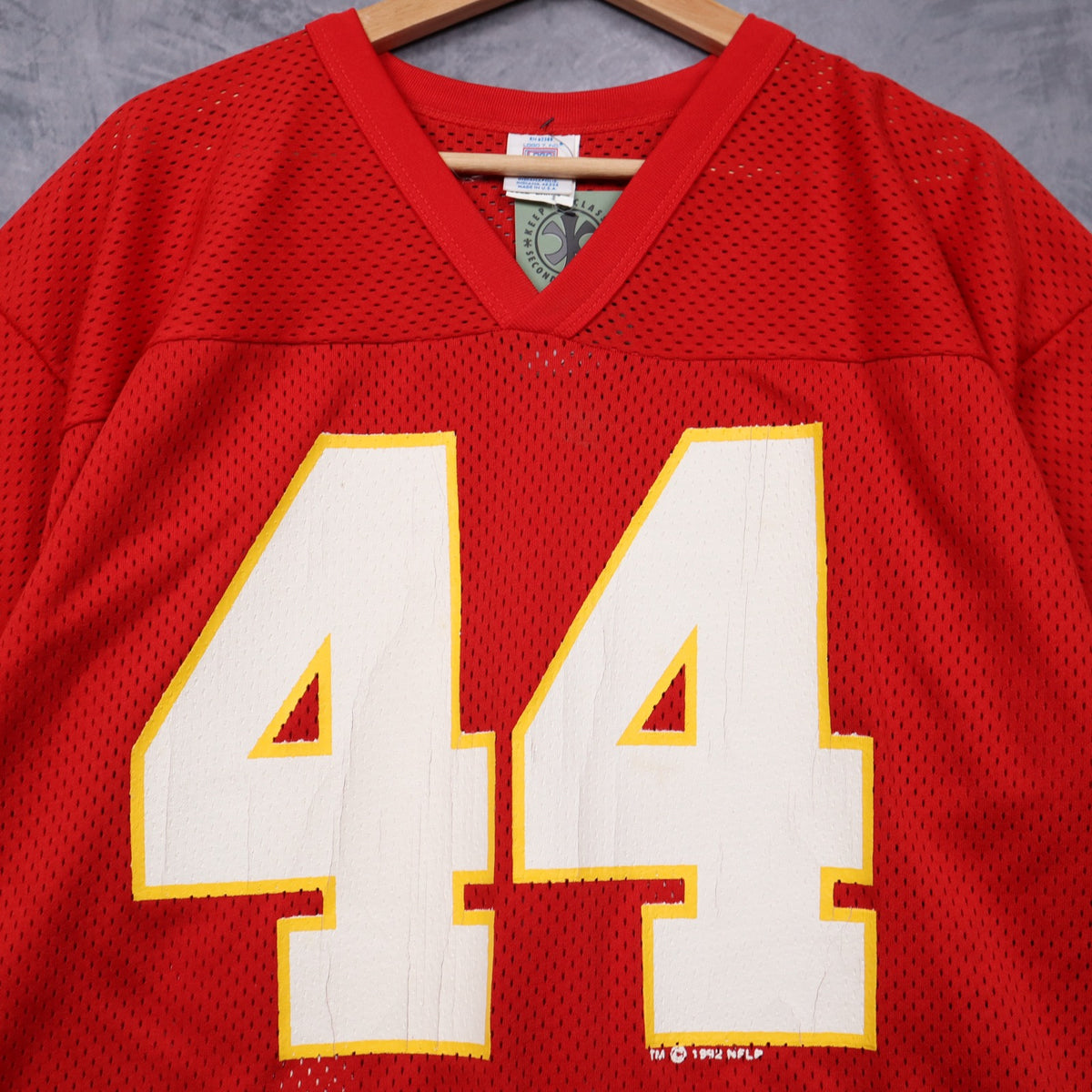 1992 Red NFL #44 Mesh Jersey 6563