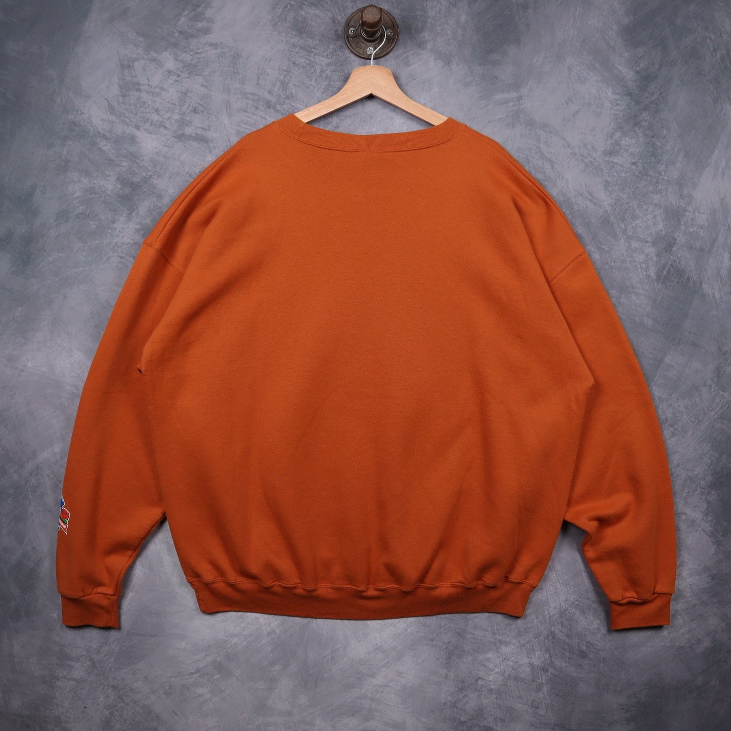 2010 Burnt Orange Texas Longhorns BCS National Championship Crewneck Sweatshirt 5713