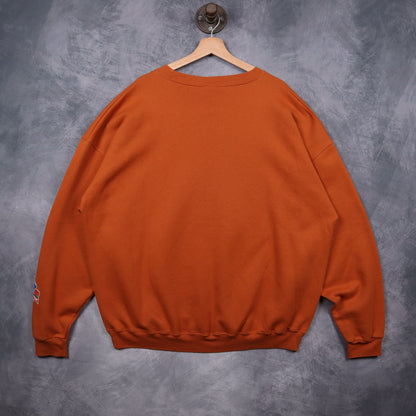 2010 Burnt Orange Texas Longhorns BCS National Championship Crewneck Sweatshirt 5713