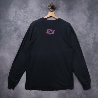 90s Black Gap Alpine MT Downhill Long Sleeve Shirt 5359