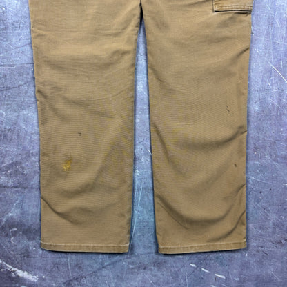 00s Tan Brown Dickies Carpenter Work Pants 35x31 2046