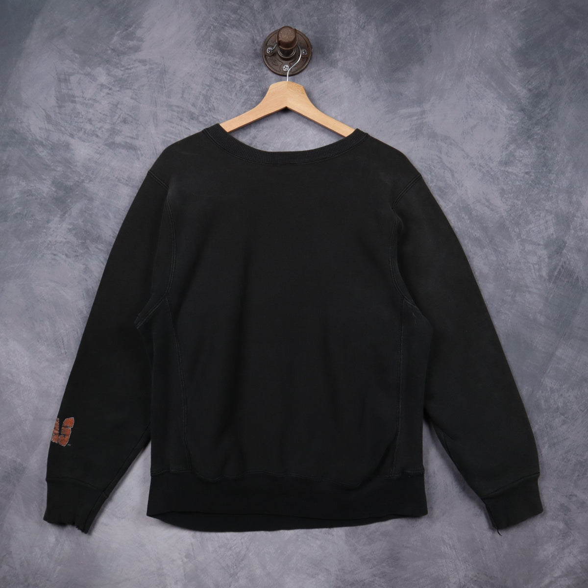 90s Black Texas Longhorns Crewneck Sweatshirt 5692