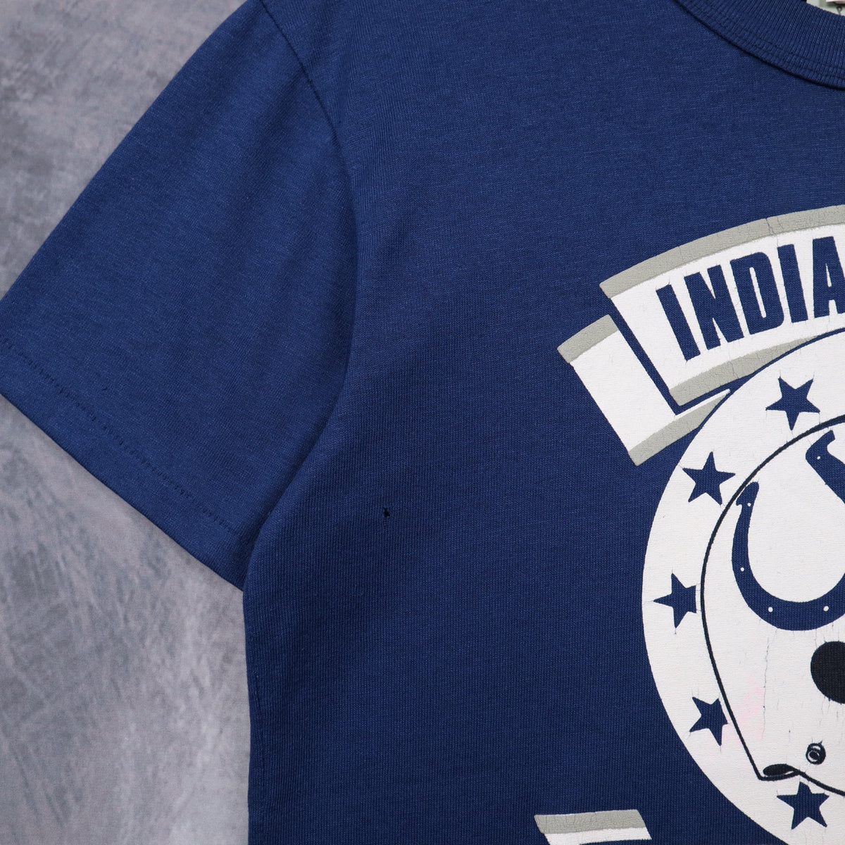 90s Navy Blue Indianapolis Colts Shirt 6585