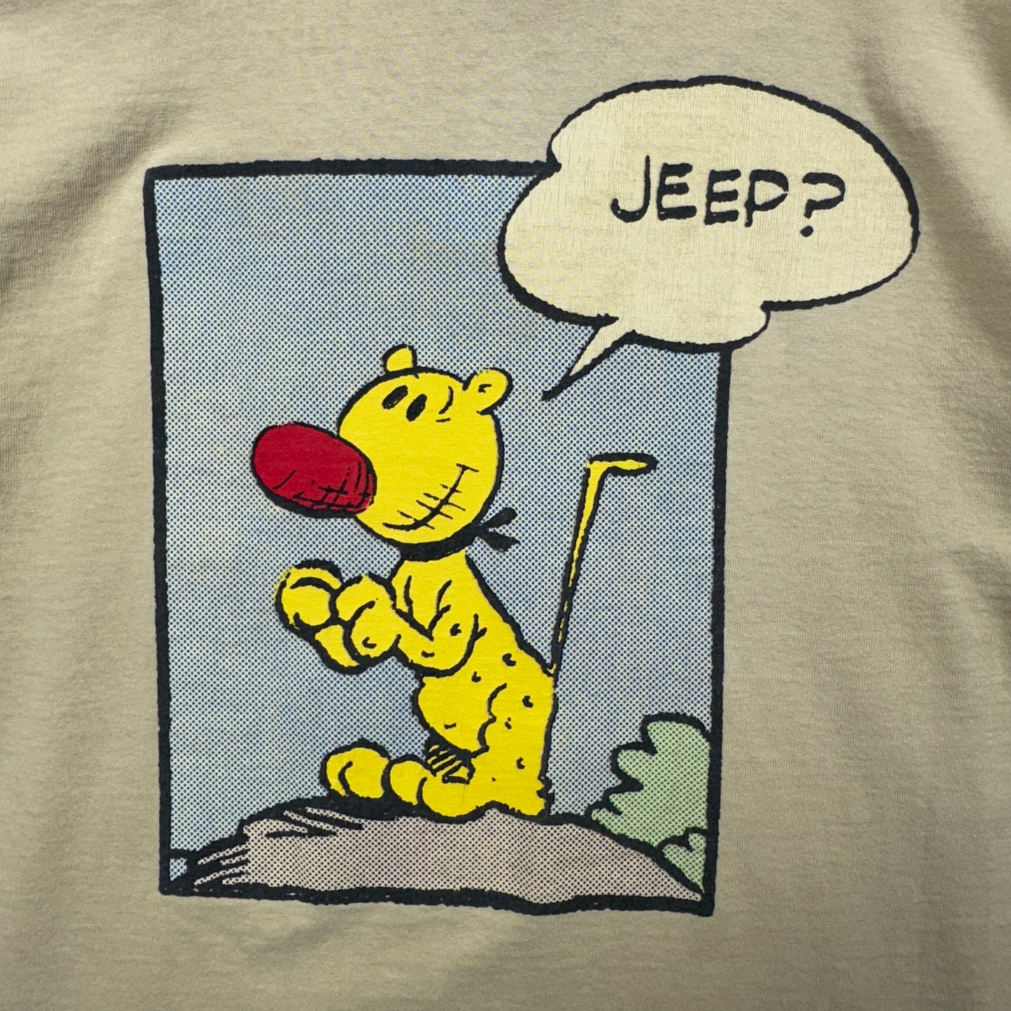 00s Brown Jeep Shirt 3980