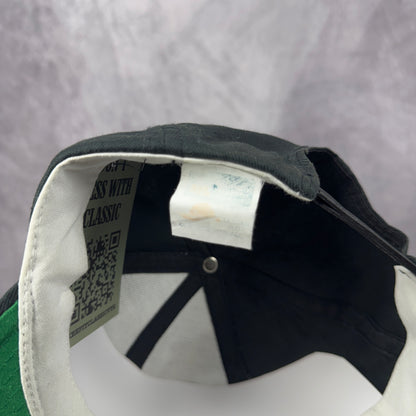 90s Black New Orleans Saints Snapback Hat 4304