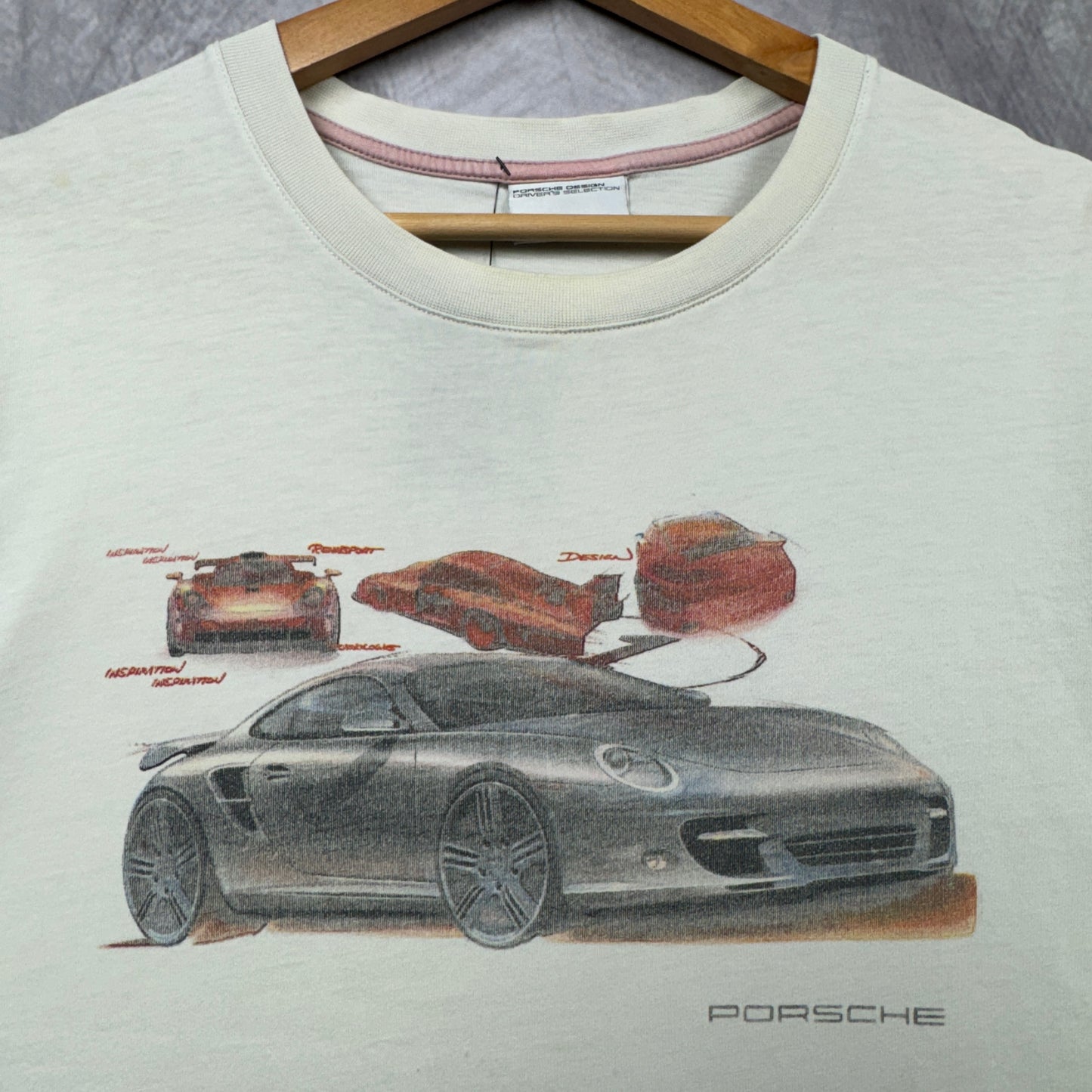 00s White Porsche Shirt 4029